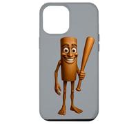 Italian Brainrot AI-Generated Character Tung Tung Tung Sahur Carcasa para iPhone 12 Pro MAX