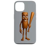 Italian Brainrot AI-Generated Character Tung Tung Tung Sahur Carcasa para iPhone 13