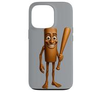 Italian Brainrot AI-Generated Character Tung Tung Tung Sahur Carcasa para iPhone 13 Pro