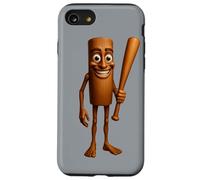 Italian Brainrot AI-Generated Character Tung Tung Tung Sahur Carcasa para iPhone SE (2020) / 7/8