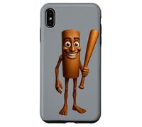 Italian Brainrot AI-Generated Character Tung Tung Tung Sahur Carcasa para iPhone XS MAX