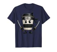 Italian Brainrot Character Capuccino Assassino Camiseta