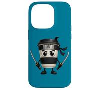 Italian Brainrot Character Capuccino Assassino Carcasa para iPhone 14 Pro