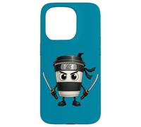 Italian Brainrot Character Capuccino Assassino Carcasa para iPhone 15 Pro