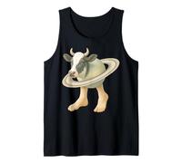 Italian Brainrot Character La Vaca Saturno Saturnita Camiseta sin Mangas