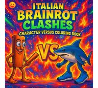 Italian Brainrot Clashes: Character Versus Coloring Book, Bombardiro Crocodilo, Tralalero Tralala, Tung Tung Sahur and more.