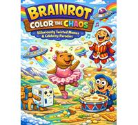 Italian Brainrot: Color the Chaos: The Ultimate Absurd Coloring Book of Ridiculous Celebrities & Memes (Brainrot Kingdom)