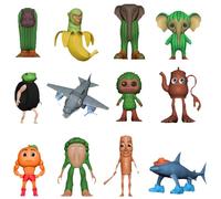Italian Brainrot Figuras Juguetes Set Tung Tung Sahur Tralalero Tralala Ballerina Cappuccina Escritorio Decoración Colección Meme Figura Niños Cumpleaños Navidad Regalo 3# 12 Piezas