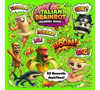 Italian Brainrot Meme Coloring Book: Viral Meme Art & Internet Culture Coloring Pages| Italian brainrot