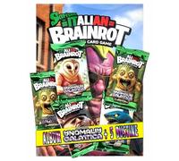 Italian Brainrot Trading Card Game Serie Gama + 5 sobres con 7 cartas de colección, edición italiana