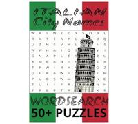 ITALIAN CITIES WORD SEARCH BOOK: Word Search Book with Easy to Read Print About ITALY CITY NAME and More {6 x 9 inches 110 pages} 50+ Puzzles....Gifts For Vacations, Holidays & Free Times
