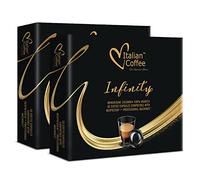 Italian Coffee 100 cápsulas de café Infinity Colombia compatibles con Nespresso Professional