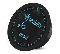 Italian Coffee 100 Capsule Caffè Compatibile con Lavazza Firma (Accidia Descafeinado)