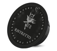 Italian Coffee 100 Capsule Caffè Compatibile con Lavazza Firma (Ira Ristretto)