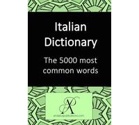 Italian Dictionary The 5000 most common words