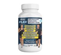 Italian Elite® Flex Articulaciones, Huesos y Cartílagos. Complemento Alimenticio con Glucosamina, Condroitina, MSM, Colágeno, Ácido Hialurónico, Harpagofito, Cúrcuma, Vitaminas y Minerales. 120 comp.