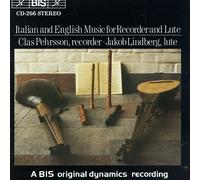 Italian & English Recorder & Lute Music
