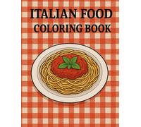 italian food coloring book