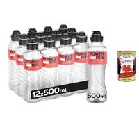 Italian Gourmet Active Water Melocotón Manzana Bundle 12 x 500 ml + Polpa italiana Gourmet - Bebida deportiva baja en calorías sin azúcar, refrescante con sabor a manzana melocotón, fitness e