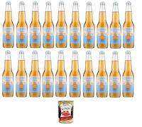 Italian Gourmet Birra Analcolica cerveza sin alcohol 0,0% 24 x 33 usto leggero e rinfrescante; notas malteadas, perfectamente refrigeradas para pizza, peso neto total 7,92 L + Polpa 400 g