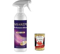 Italian Gourmet Bundle Bifase Lotus 500 ml - Neutralizador de olores y profumadores para el hogar, baño, cocina, textiles (botella de spray gatillo) + Polpa italiana gourmet