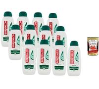 Italian Gourmet Bundle - Gel de ducha (12 unidades, 450 ml, aroma original + Polpa gourmet italiana, paquete grande, 5400 ml, para el cuidado de la familia, para el cuidado de la humedad, para hombre