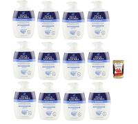 Italian Gourmet Bundle - Gel íntimo para Felce Azzurra Classico, 12 x 250 ml, pH 4,5, cuidado íntimo diario, fórmula neutralizante de olores, suave y sin jabón + Polpa italiana gourmet