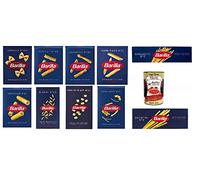 Italian Gourmet Bundle Pasta Mix 10 x 500 g + Polpa italiana gourmet - 5 kg de pasta italiana selección Set Spaghetti Bucatini Penne Fusilli Farfalle Tortiglioni Ditalini Risoni Pasta Mista Pack