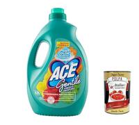 ACE Candeggina Gentile Bleach Delicate, lejía fina para productos de colores y delicados, 2,3 litros + Polpa italiana Gourmet 400 g