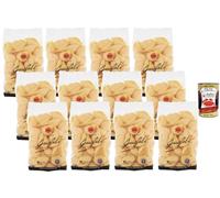 Italian Gourmet Conchiglioni Pasta di Gragnano IGP 12 x 500 g Paquete ahorro de fideos grandes para rellenar, pasta de trigo duro, ideal para platos al horno y reserva familiar, Polpa italiana +