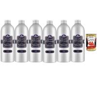 Italian Gourmet - Crema de baño (6 x 500 ml, 3 L, aroma y polpa) | 6 x 500 ml de crema de baño aromática con mirra, un total de 3 l en práctico formato de almacenamiento para baño y cuidado