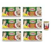 Italian Gourmet Dado funghi porcini seta sopa cubos caldo 6 x 100 g