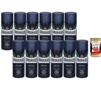 Italian Gourmet - Espuma de afeitar protectora, 12 x 400 ml, aloe y | 12 x 400 ml de espuma de afeitar protectora con aloe y vitamina E para el afeitado en húmedo, un total de 4,8 l + Polpa