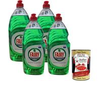 Italian Gourmet Fairy Professional - Detergente para lavavajillas (1050 ml, 4 unidades, 400 g), color verde