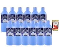 Italian Gourmet Felce azzurra Fiori di Luna - Gel de ducha (12 x 650 ml) | Rilassante Fiori di Luna - Gel de ducha y baño (12 x 650 ml, 7,8 L, incluye Polpa Italiana Gourmet)