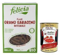 Italian Gourmet Fusilli grano saraceno Pasta integral sin gluten 1 x 340 g