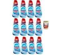 Italian Gourmet - Gel para lavavajillas All in 1 Max 12 x 600 ml para lavavajillas Gel fuerte eliminación de grasa, fórmula de rápida solución, limpieza brillante, programas ecológicos, paquete al por