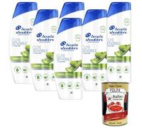 Italian Gourmet H&S Champú anticaspa Cute Sensibile con aloe vera, 0% colorantes y siliconas, 6 x 250 ml + Polpa italiana Gourmet 400 gr