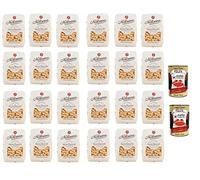 Italian Gourmet Pasta Fusilli Bucati Corti N.108 lenta Bronzo 24 x 500 g