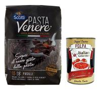 Italian Gourmet Pasta Venere Fusilli pasta di riso nero 1 x 400 g pasta