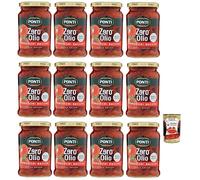 Italian Gourmet Pomodori Secchi Zero Olio - Tarro sin grasa (12 x 300 g)