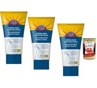 Italian Gourmet Prep Crema de manos 3 x 75 ml 225 ml concentrado para manos | 3 x 75 ml crema de manos concentradas para manos secas y agrietadas, con vitamina E, glicerina y queratina, no grasa + Polpa
