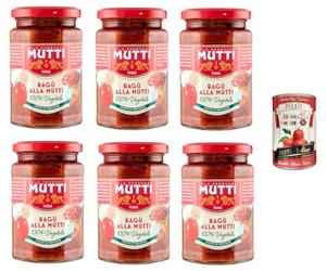 Italian Gourmet Ragù di verdure Sugo Italiano, salsa de verduras finas, 6 x 280 g