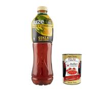 Italian Gourmet Tè Freddo Nero Limón Lemongrass PET 12 x 1,25L sin azúcar