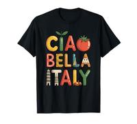 Italian Greetings Ciao Bella Italia Design Souvenir Camiseta
