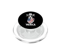 Italian Greyhound American Flag Bandana Cool Gafas de Sol PopSockets PopGrip para MagSafe