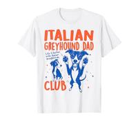 Italian Greyhound Dad Club Dog Dad Men Día del Padre Camiseta