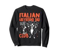 Italian Greyhound Dad Club Dog Dad Men Día del Padre Sudadera