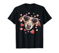Italian Greyhound Dog Iggy - Gafas de Sol para el día de San Valentín Camiseta