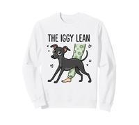 Italian Greyhound Iggy Lean Funny Dog Dueño Vida Sudadera